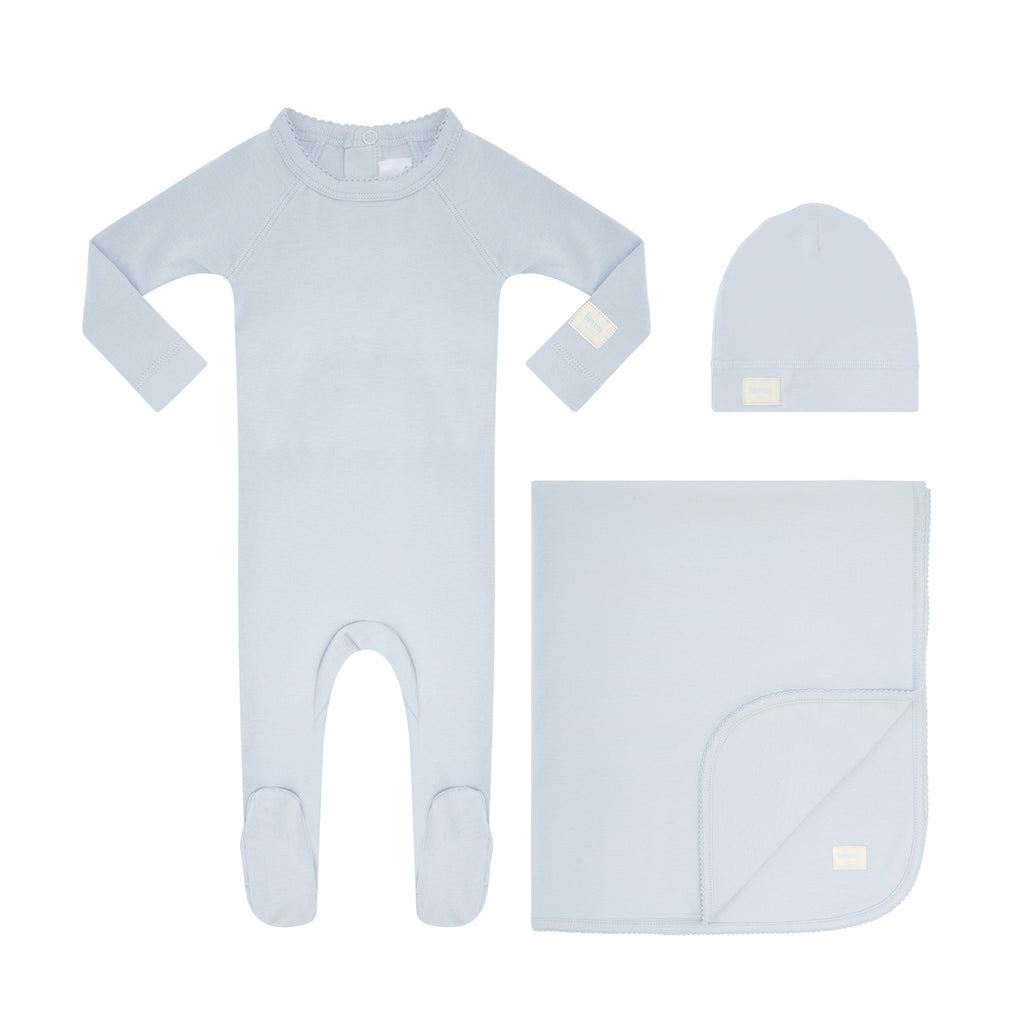 Heven Layette Set - Light Blue (H70 +H71)