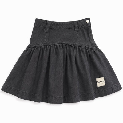 Heven Denim Skirt - Black Denim (H86)