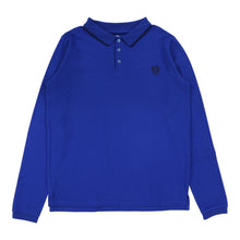 Load image into Gallery viewer, Lil Legs Collar Trim Polo - Cobalt Blue
