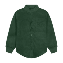 Load image into Gallery viewer, Retro Kid Hazel Cords Boys Pocket Shirt - Green