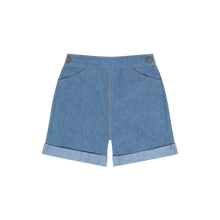 Load image into Gallery viewer, Retro Kid Hollis Denim Boy Short Pants