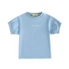 Load image into Gallery viewer, Retro Kid Hollis RK Logo Short Sleeve Tee - Light Blue