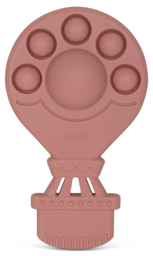 Adora Pop-it Hot Air Balloon Rattle - Rosewood