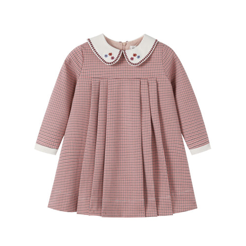 NouNelle Houndstooth Pink Dress