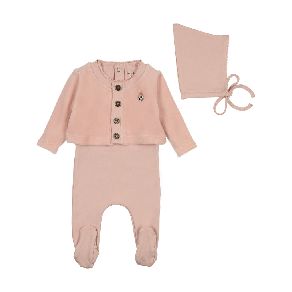 Bee & Dee How Charming Set - Sand Pink