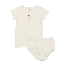 Load image into Gallery viewer, Lil Legs Embroidered Bloomer Set - White Doll