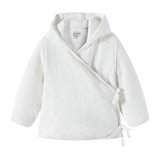 Oubon Yellow & Blue Floral Wrap Jacket & Hat