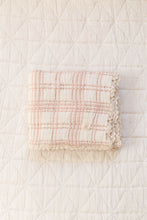 Load image into Gallery viewer, New Grain French Plaid Blanket - Petal