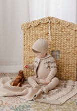 Load image into Gallery viewer, Looms Fair Isle Collection Baby 3Pc Set - Taupe