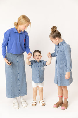 Nou Nelle Denim Boy Shirt