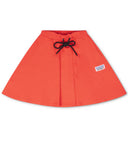 Little Parni Varsity Short Skirt (K619) - Coral