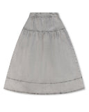 Little Parni Denim Maxi Skirt (K607) - Grey Denim