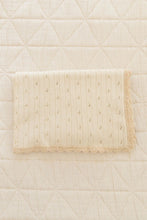 Load image into Gallery viewer, New Grain Knit Pointelle Blanket - Sugar