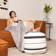 Load image into Gallery viewer, Swaddle Bee BiggerBee Throw Blanket - Light Grey