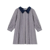 Limonana Windsor Checked Dress - Navy Plaid