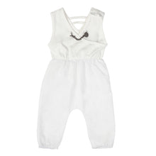 Load image into Gallery viewer, Mini Nod Chain Combo Onesie - White