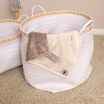 Swaddle Bee Loviebee - Ivory/Grey