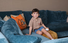 Load image into Gallery viewer, Bopop Tan Horse Polo Short Sleeve