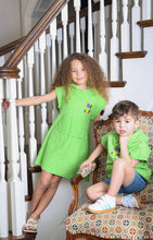 Load image into Gallery viewer, Bopop Green Logo Hooded Tee