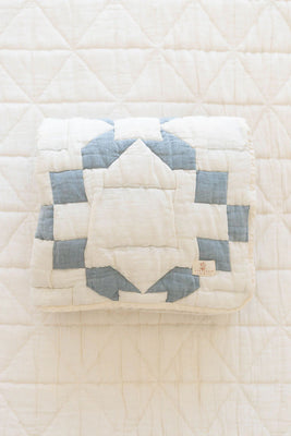New Grain Cottage Quilt - Bluebell