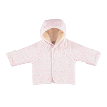 Load image into Gallery viewer, Bebe Organic Idra Jacket - Pink Leaves
