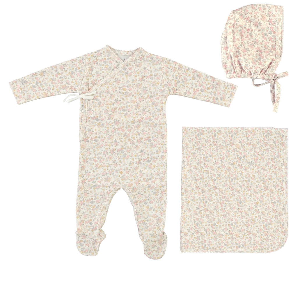 Bebe Organic Iris 3PC Set - Blooms