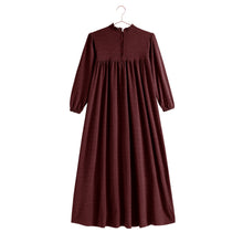 Load image into Gallery viewer, Retro Kid Isla Maxi Soft Sweater Dress - Burgundy