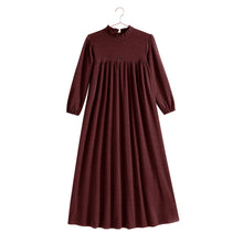 Load image into Gallery viewer, Retro Kid Isla Maxi Soft Sweater Dress - Burgundy