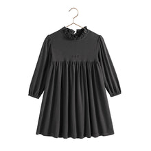 Load image into Gallery viewer, Retro Kid Isla Short Soft Sweater Dress - Heather Grey