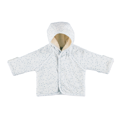 Bebe Organic Iver Jacket - Blue Leaves
