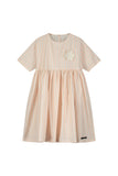 Little Creative Factory Cream And Light Apricot Anchor Dress