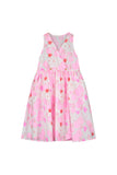 Little Creative Factory Flower Print Coral Reef Apron Dress