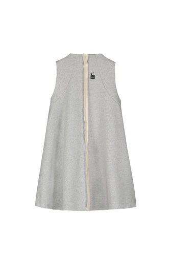Little Creative Factory Jaki Straight Dress - Grey Melange