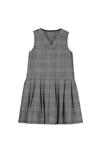 Little Creative Factory Harpa Pleated Dress - Plaid