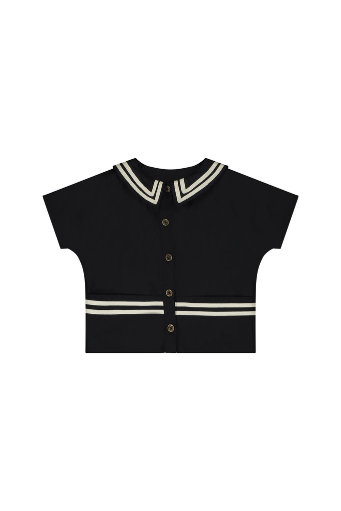 Little Creative Factory Black Sailor Shirt
