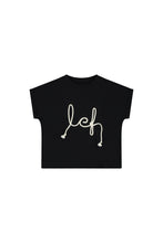 Load image into Gallery viewer, Little Creative Factory Black Soft LCF T-Shirt