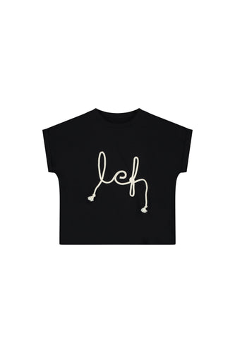 Little Creative Factory Black Soft LCF T-Shirt