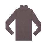 Parni Solid Turtleneck-Grape