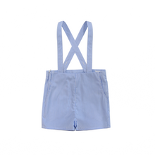Load image into Gallery viewer, Little Parni K405 Boy&#39;s Striped Overalls - Blue/White