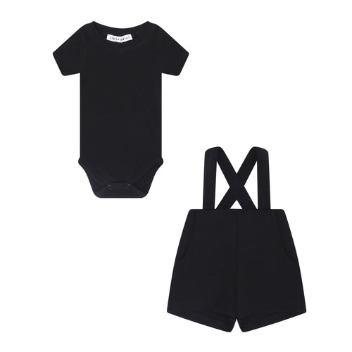 LITTLE PARNI CLASSIC MILANO OVERALL SET K411 NAVY