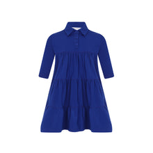 Load image into Gallery viewer, Little Parni K414 Tiered Dress - Royal Blue (Measurements Below)