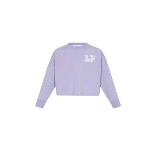 Little Parni K415 Girls Cropped Tees - Lavender