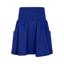 Load image into Gallery viewer, Little Parni K416 Short Tiered Skirt - Royal Blue (Measurements Below)