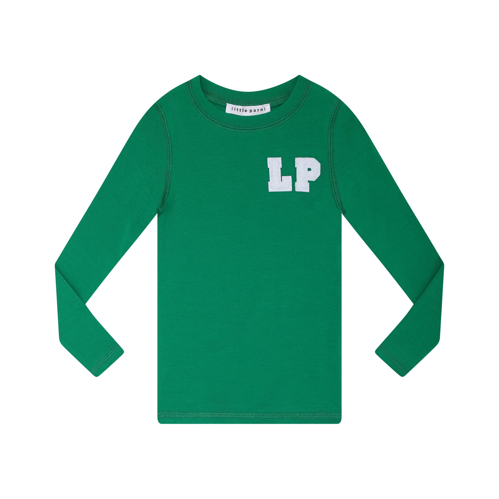 Little Parni K422 Girls Plain Girls Tee Green