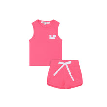 Load image into Gallery viewer, Little Parni K423 Baby Tank Set - Hot Pink