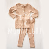 Little Parni K433 Baby Robe Rinestone  Two Piece - Pink