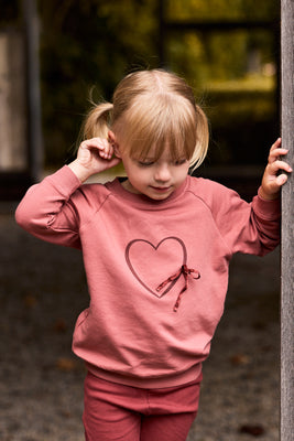 Ely's & Co Heart Collection 2Pc Set - Pink