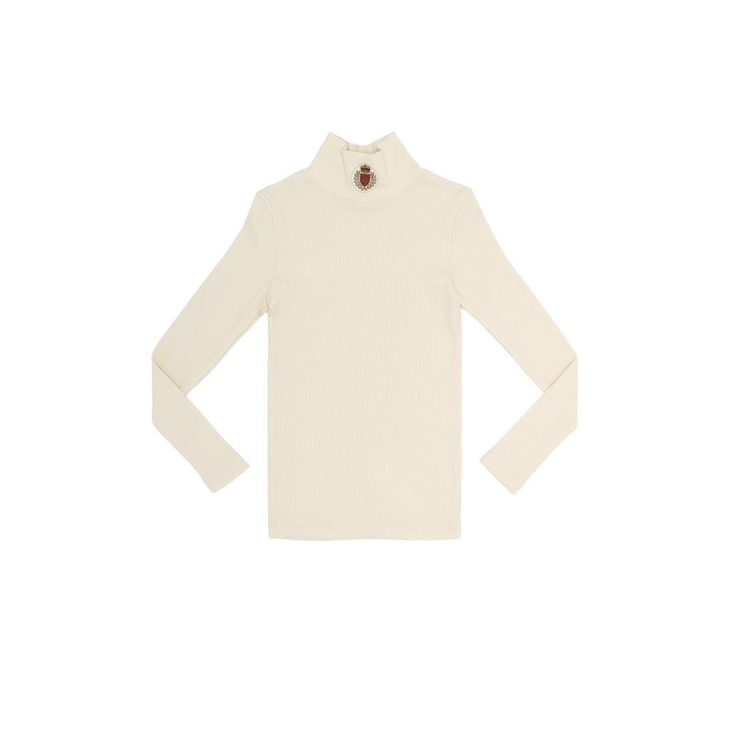 Little Parni Logo Turtleneck K441 - Ivory