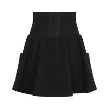 Load image into Gallery viewer, Little Parni Girls Pocket Skirt K474 - Black