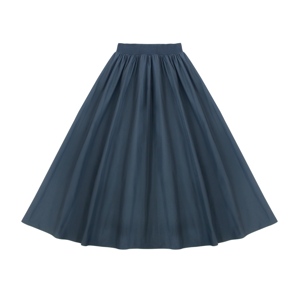 Little Parni Teen Taffeta Skirt K481 - BLACK